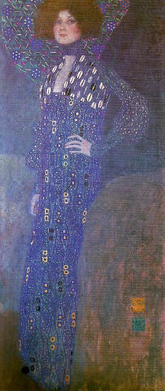 Gustav Klimt portratt av emilie floge china oil painting image